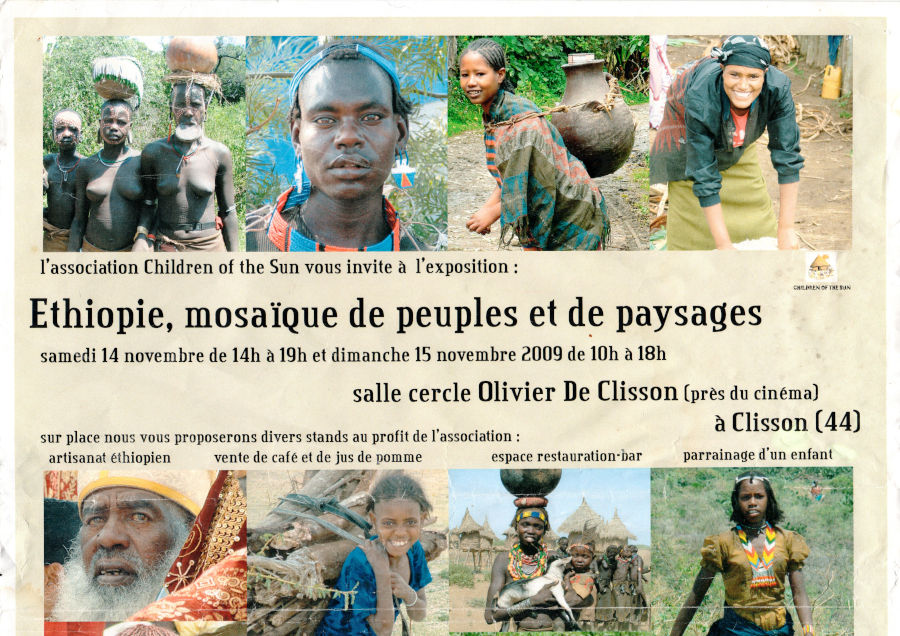 Affiche de l'Exposition à Clisson En Novembre 2009