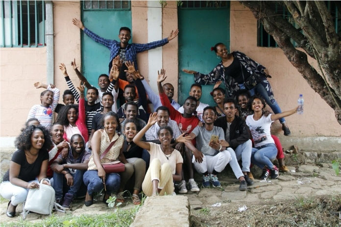 classe du lycée Français d’Addis Abeba